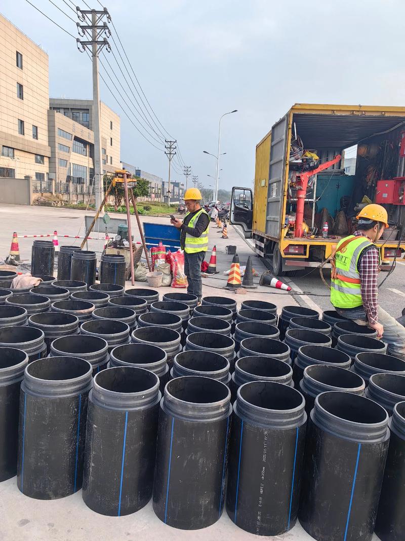 椰林镇管道短管置换