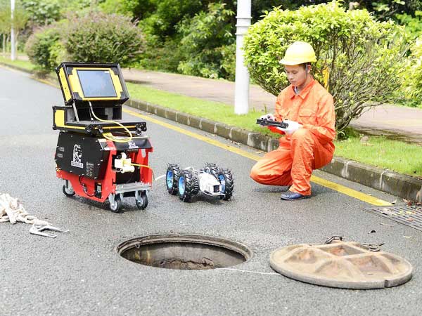 椰林镇管道机器人检测